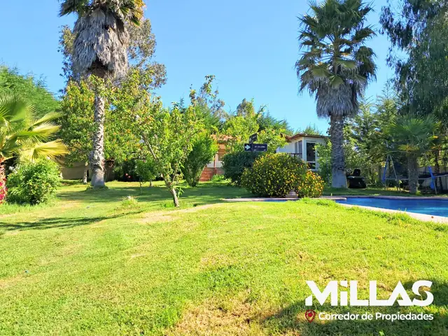 Casa 4D+3B amoblada en Rapel - 1.200 mts2 terreno